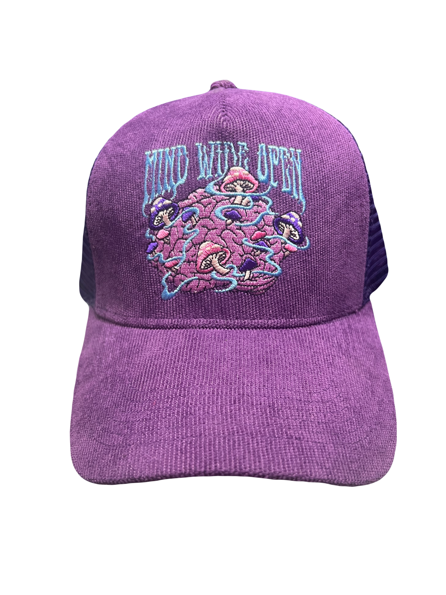 ROYAL PURPLE MUSHROOM TRUCKER HAT